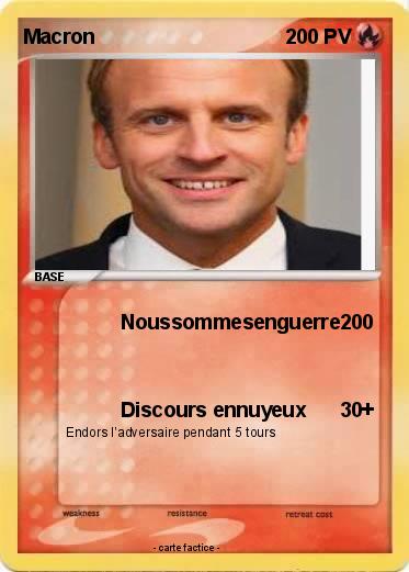 Pokemon Macron