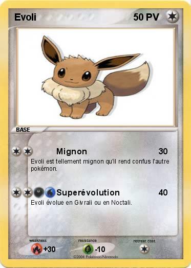 Pokemon Evoli