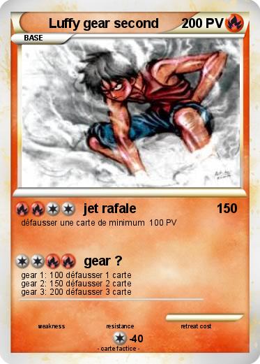 Pokemon Luffy gear second