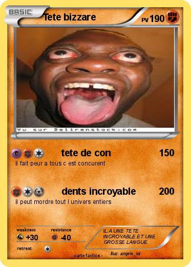 Pokemon Tete bizzare