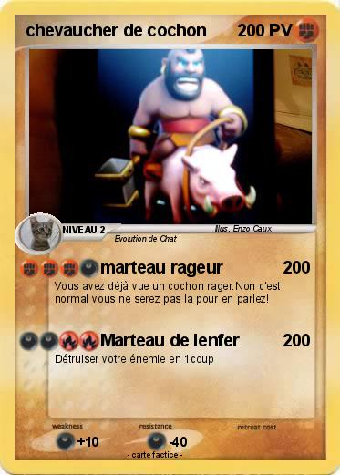 Pokemon chevaucher de cochon