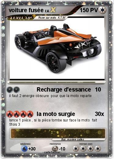 Pokemon voiture fusée