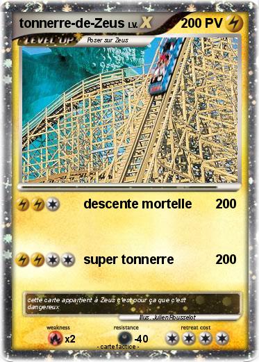 Pokemon tonnerre-de-Zeus