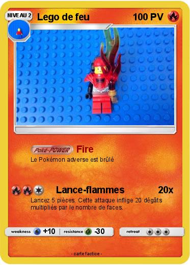 Pokemon Lego de feu
