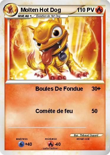 Pokemon Molten Hot Dog