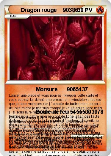 Pokemon Dragon rouge    90386
