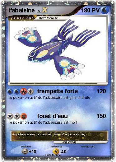 Pokemon t'abaleine