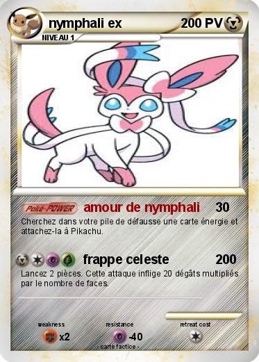 Pokemon nymphali ex