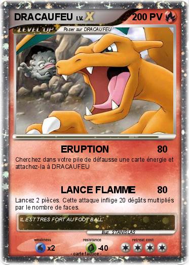 Pokemon DRACAUFEU