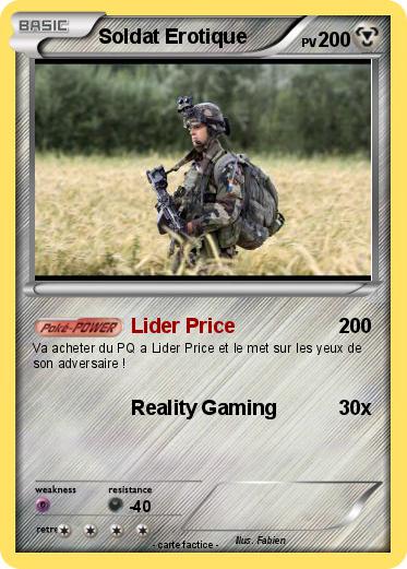 Pokemon Soldat Erotique