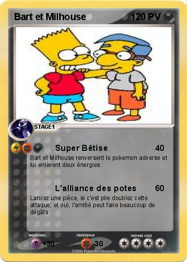 Pokemon Bart et Milhouse