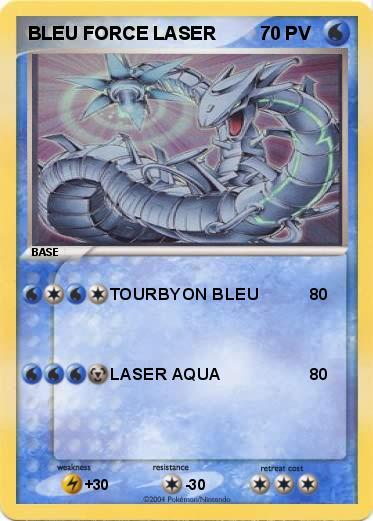 Pokemon BLEU FORCE LASER