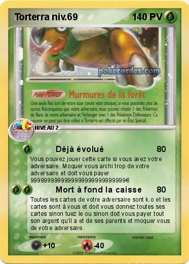 Pokemon Torterra niv.69
