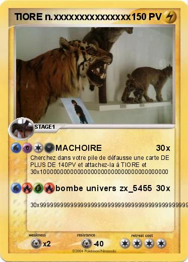 Pokemon TIORE n.xxxxxxxxxxxxxxx