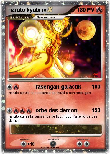 Pokemon naruto kyubi