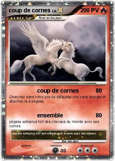 Pokemon coup de cornes