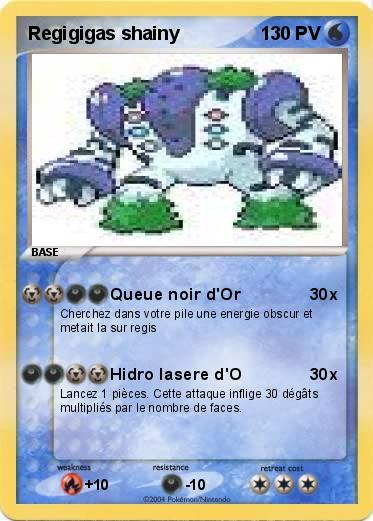 Pokemon Regigigas shainy
