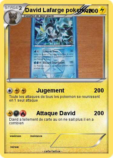 Pokemon David Lafarge pokemon