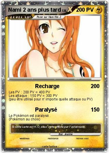 Pokemon Nami 2 ans plus tard