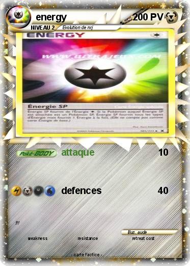 Pokemon energy