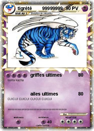 Pokemon tigrété        99999999