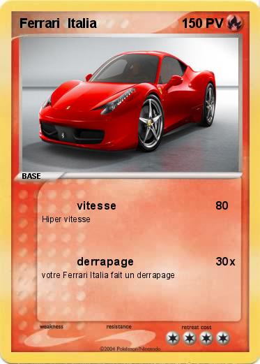 Pokemon Ferrari  Italia
