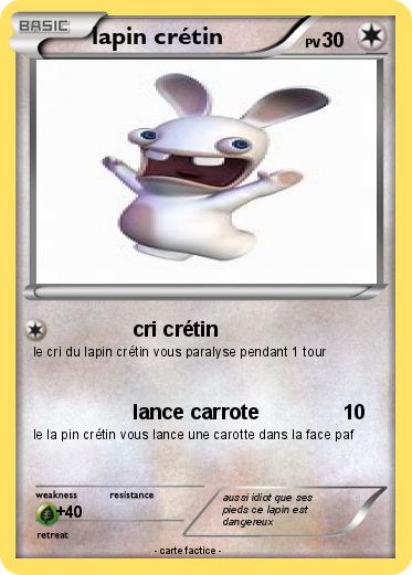 Pokemon lapin crétin
