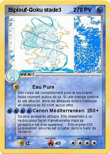 Pokemon Biplouf-Goku stade3        2