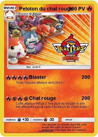 Pokemon Peloton du chat rouge
