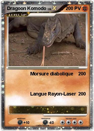 Pokemon Dragoon Komodo