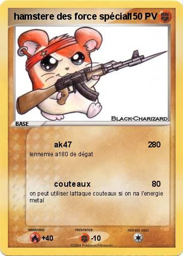 Pokemon hamstere des force spécial 