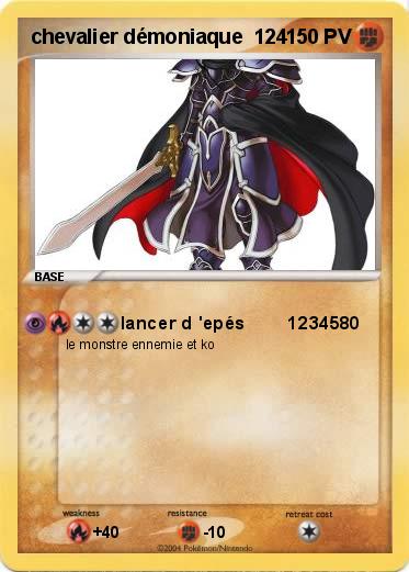 Pokemon chevalier démoniaque  124