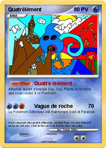Pokemon Quatrélément