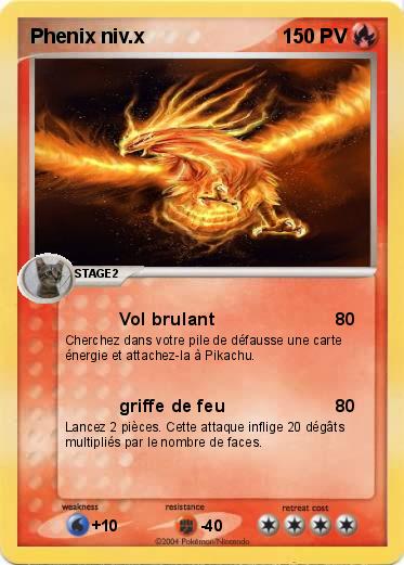 Pokemon Phenix niv.x 