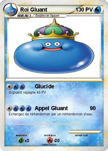 Pokemon Roi Gluant