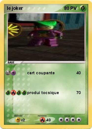 Pokemon le joker