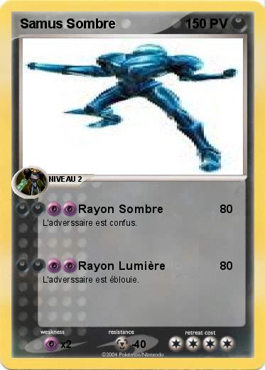 Pokemon Samus Sombre