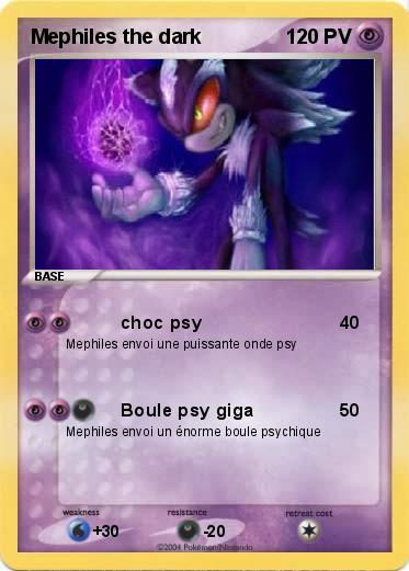 Pokemon Mephiles the dark