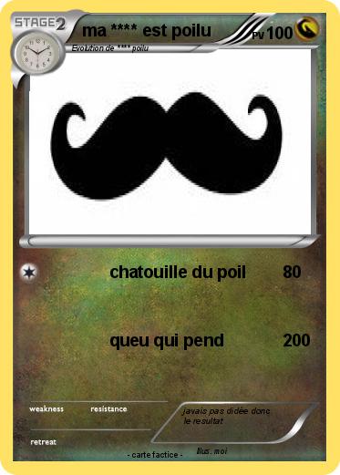Pokemon ma **** est poilu