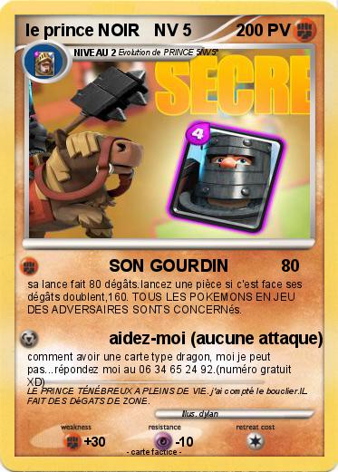 Pokemon le prince NOIR   NV 5