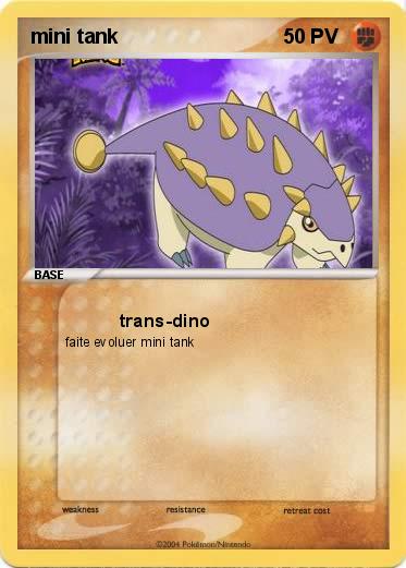 Pokemon mini tank