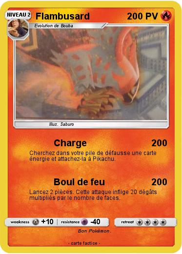 Pokemon Flambusard