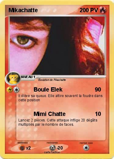 Pokemon Mikachatte