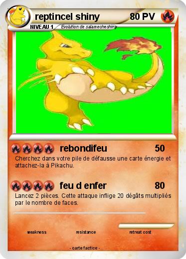 Pokemon reptincel shiny