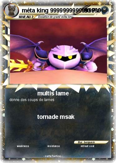 Pokemon méta king 9999999999999999