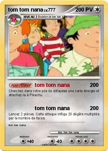 Pokemon tom tom nana