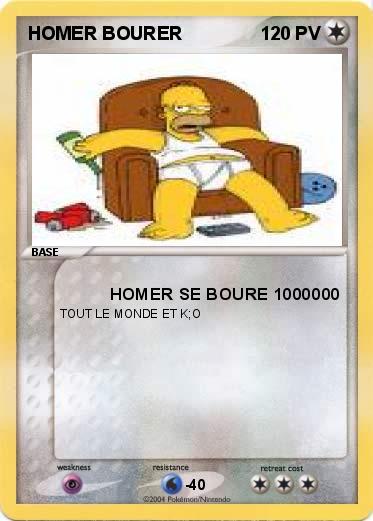 Pokemon HOMER BOURER