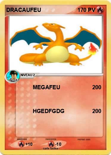 Pokemon DRACAUFEU
