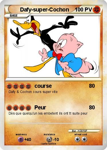 Pokemon Dafy-super-Cochon