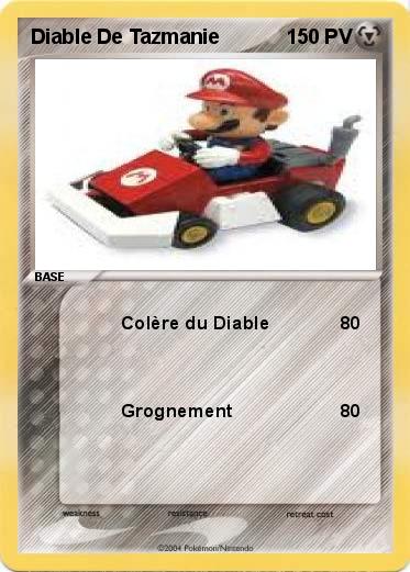 Pokemon Diable De Tazmanie